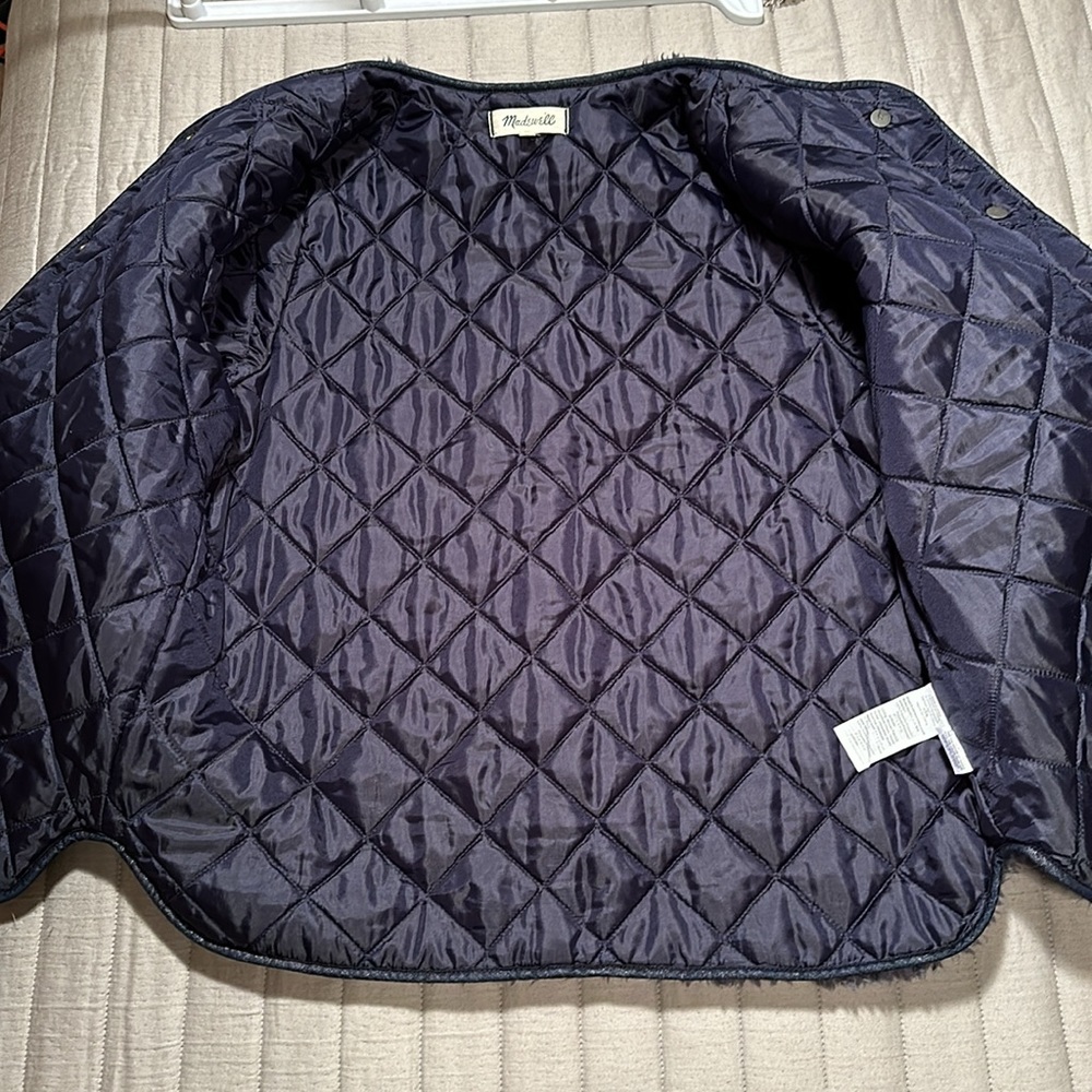 Madewell Sherpa jacket, size Medium - Picture 6 of 12